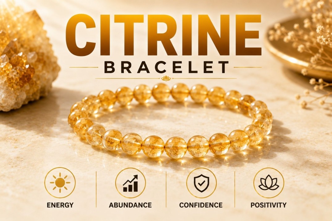 Citrine Crystal Bracelet
