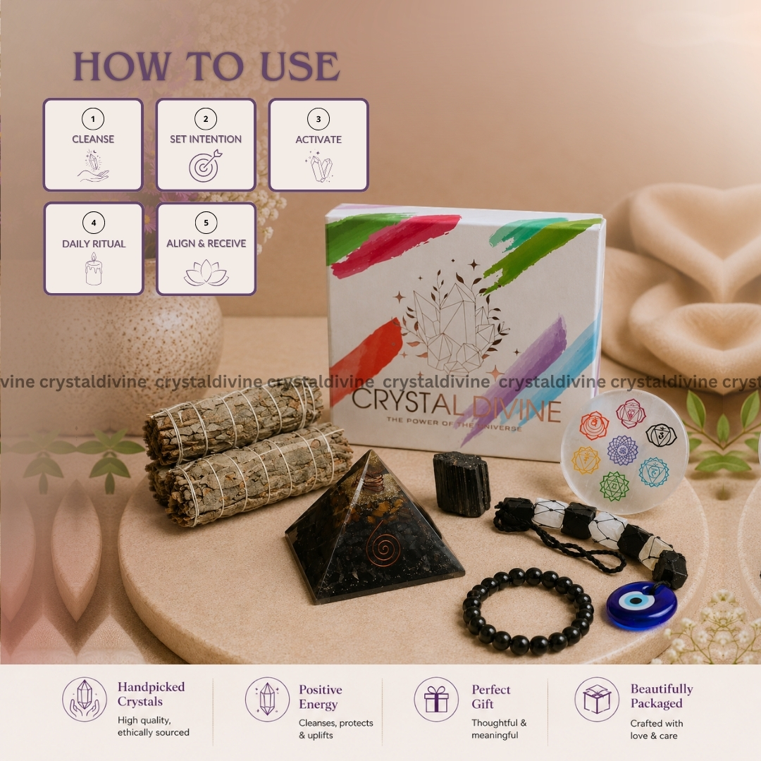 Protection From Negativity Kit (Negative Energy Shield & Aura Protection)