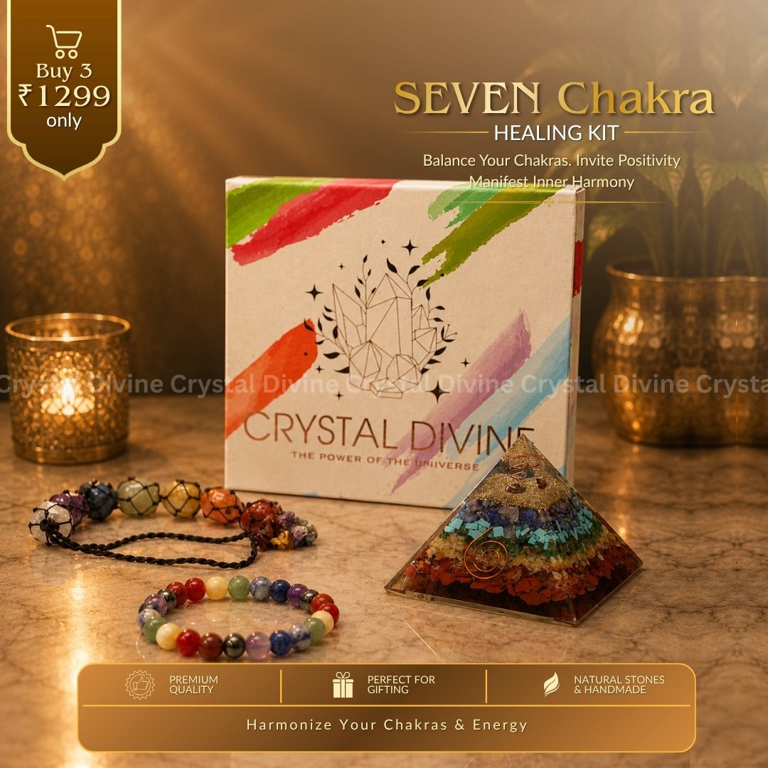 7 Chakra Healing Kit (Chakra Balancing, Positive Energy)