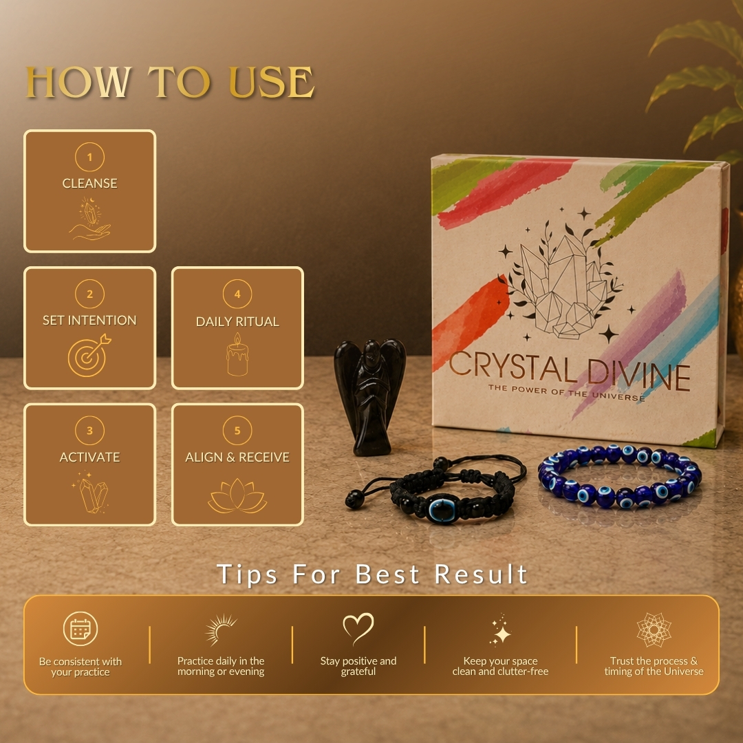 Evil Eye Protection Kit (Energy Protection, Positive Vibrations)