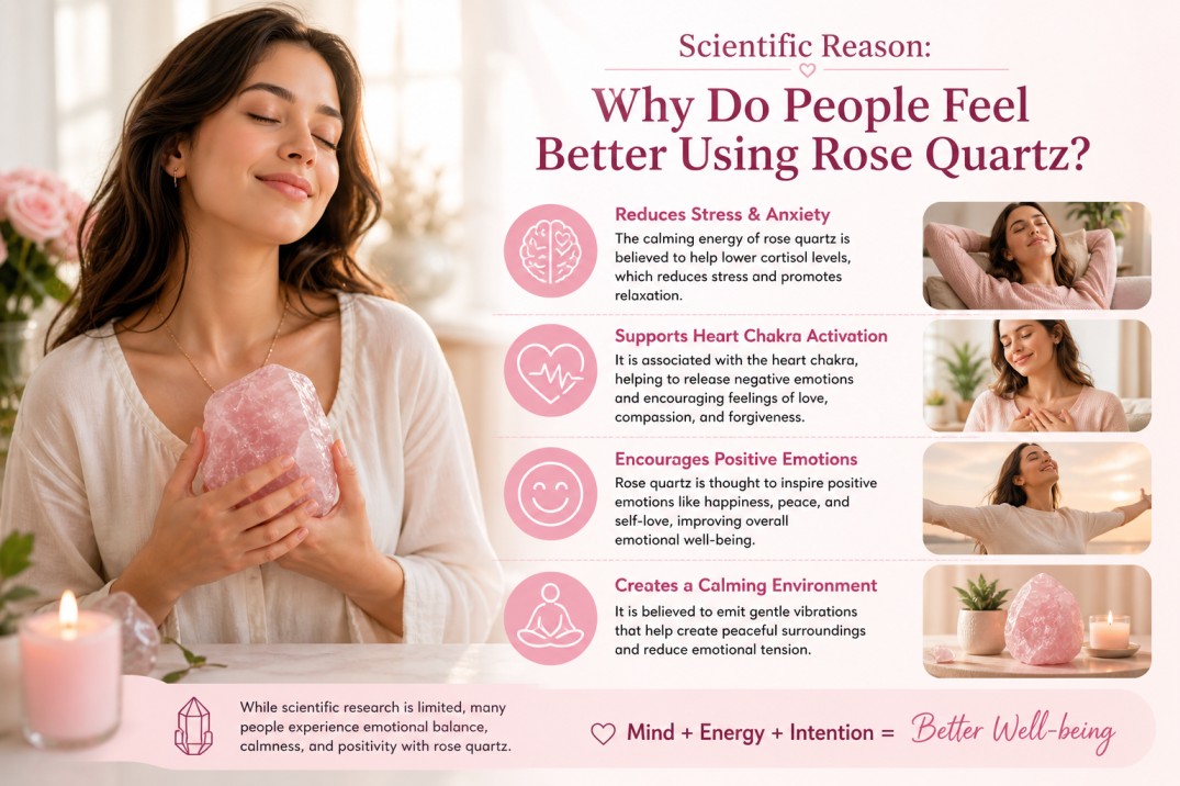 rose quartz benefits for love and healing