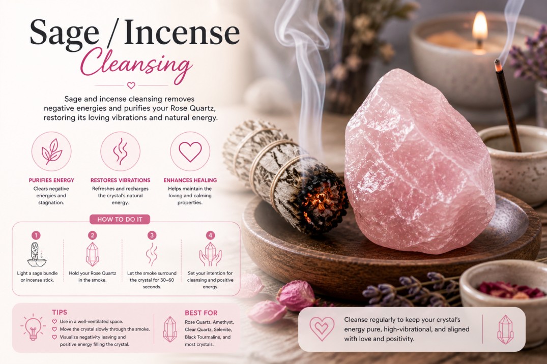 Sage Crystal Cleansing