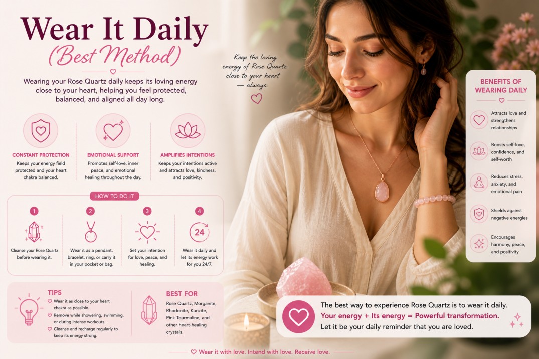 rose quartz benefits for love and healing