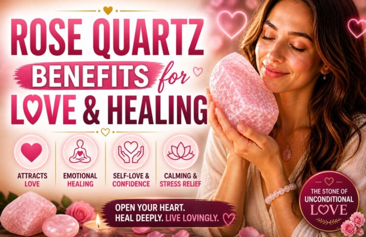 rose quartz benefits for love and healing