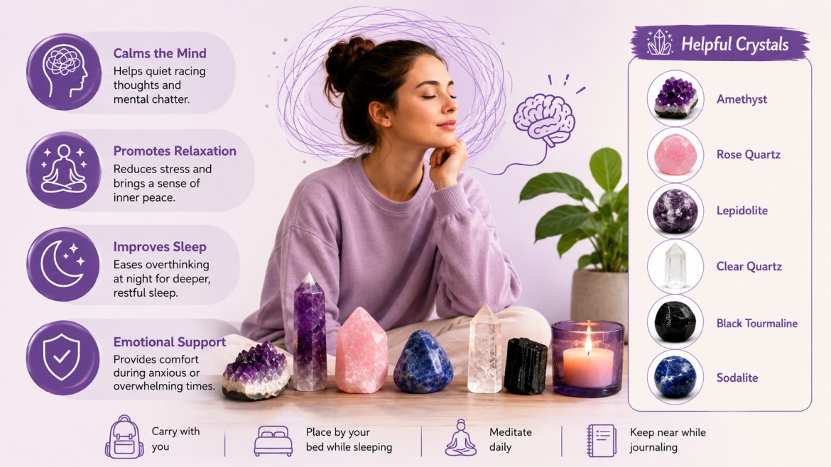 Which Crystals Help With Overthinking?