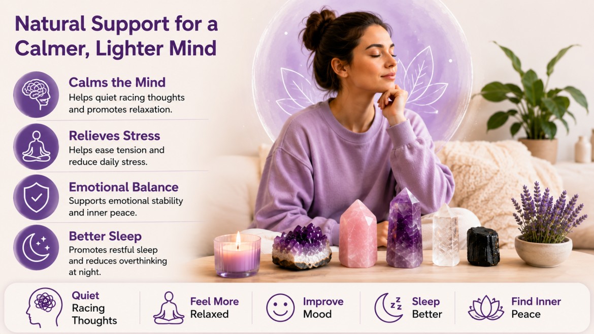 Which Crystals Help With Overthinking?