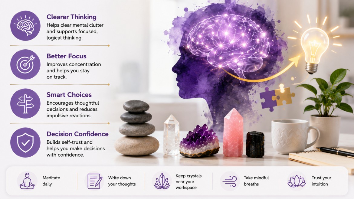 Which Crystals Help With Overthinking?