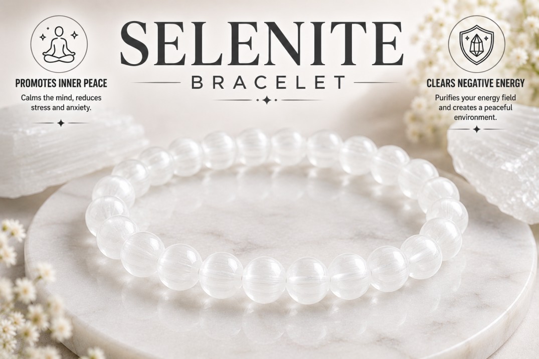 Selenite Bracelet