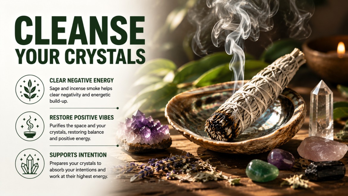 Sage Cleansing Crystal