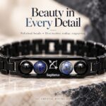 Sagittarius Zodiac Bracelet with Certificate-8mm(Confidence, Positivity & Spiritual Growth)