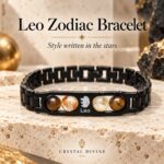 Leo Zodiac Bracelet with Certificate-8mm (Confidence & Courage)