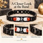Virgo Zodiac Bracelet with Certificate-8mm(Confidence & Self-Worth)