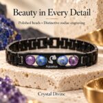 Aquarius Zodiac Bracelet with Certificate-8mm(Boosts Creativity & Innovation)