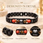Aries Zodiac Bracelet-8mm(Boosts Motivation & Energy)