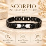 Scorpio Zodiac Bracelet with Certificate-8mm(Emotional Strength & Protection)
