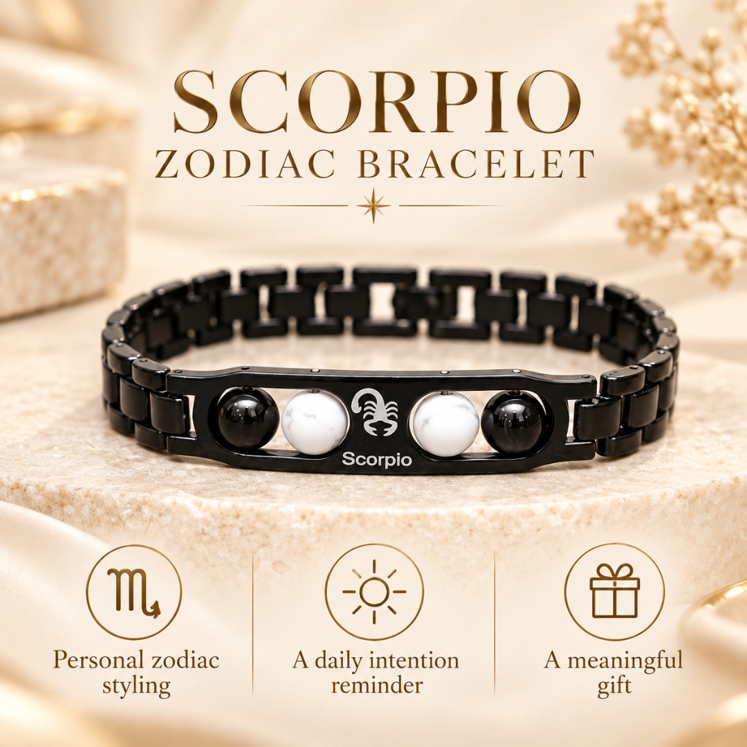 Scorpio Zodiac Bracelet