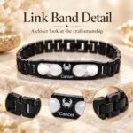 Cancer Zodiac Bracelet with Certificate-8mm(Love & Compassion)
