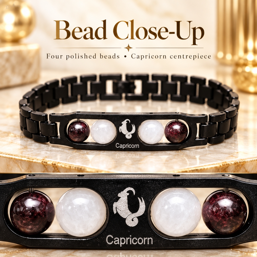 Capricorn Zodiac Bracelet (Focus & Determination)