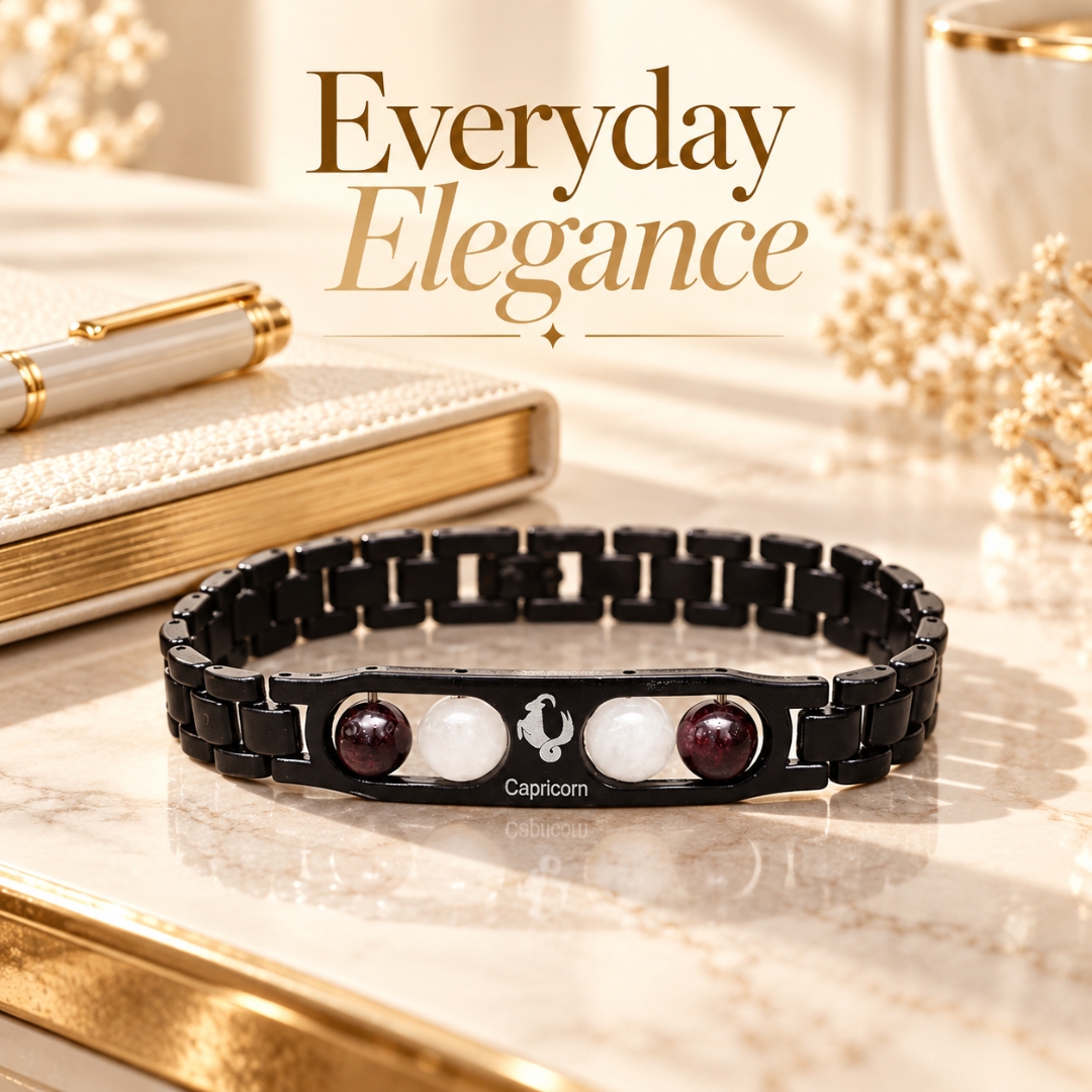 Capricorn Zodiac Bracelet (Focus & Determination)