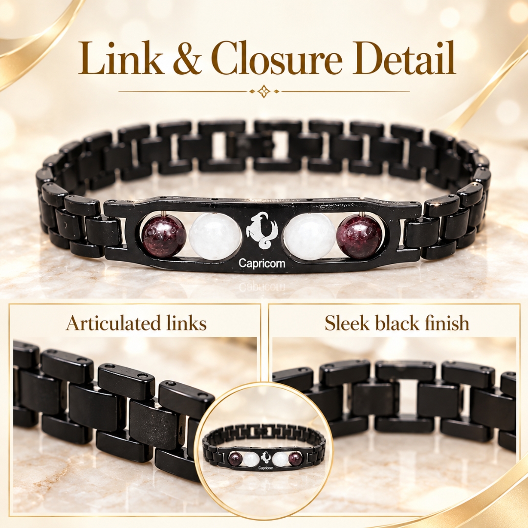 Capricorn Zodiac Bracelet (Focus & Determination)