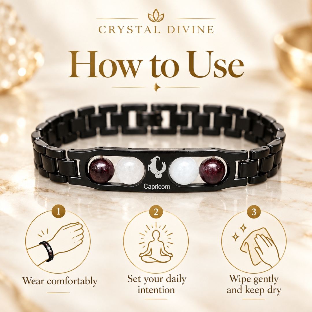 Capricorn Zodiac Bracelet (Focus & Determination)