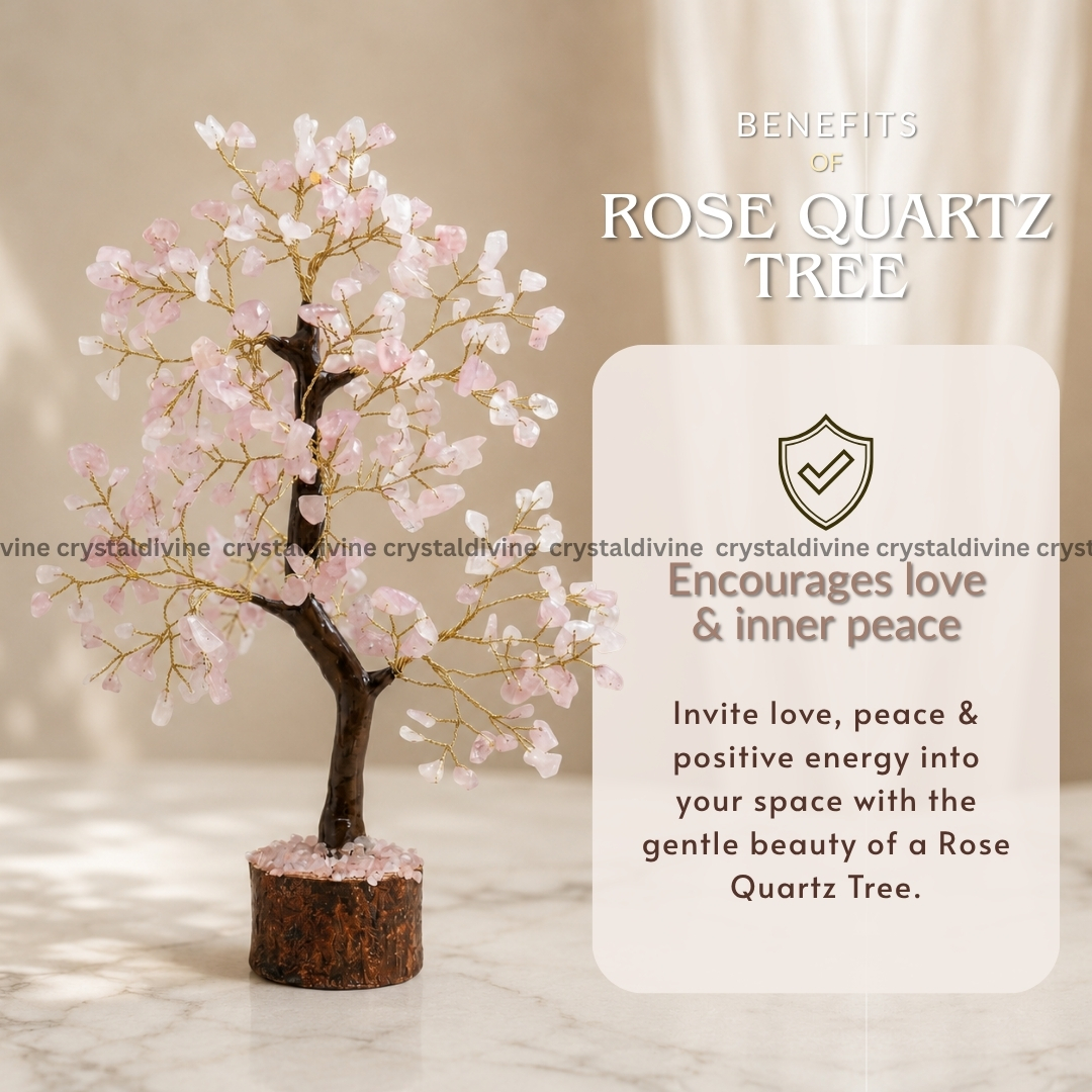 Rose Quartz Tree