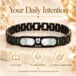 Gemini Zodiac Bracelet with Certificate-8mm(Mental Clarity & Focus)