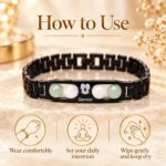 Gemini Zodiac Bracelet with Certificate-8mm(Mental Clarity & Focus)