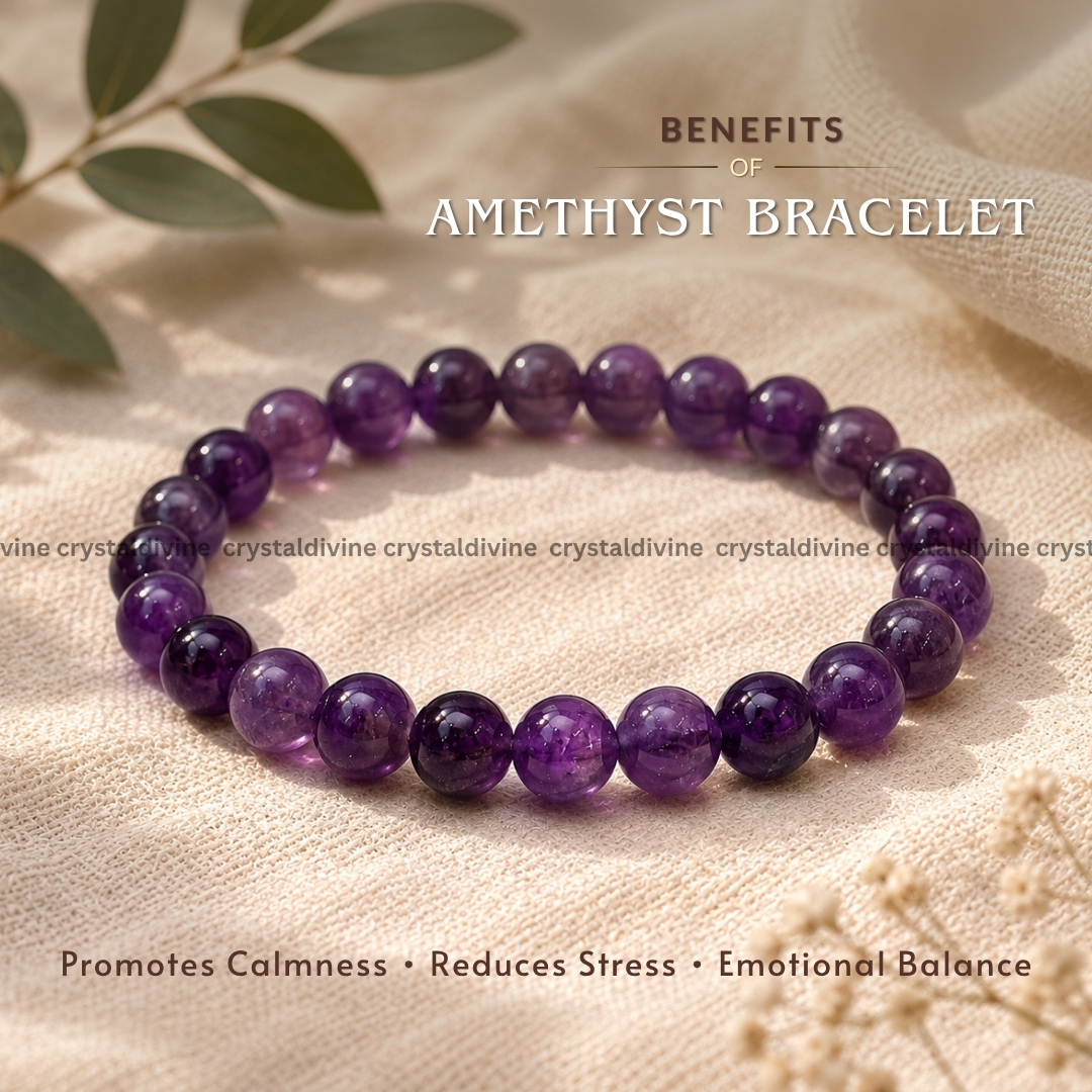 Amethyst Crystal Bracelet