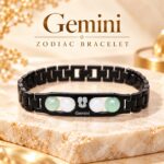 Gemini Zodiac Bracelet with Certificate-8mm(Mental Clarity & Focus)