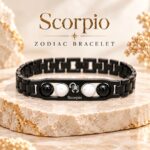 Scorpio Zodiac Bracelet with Certificate-8mm(Emotional Strength & Protection)