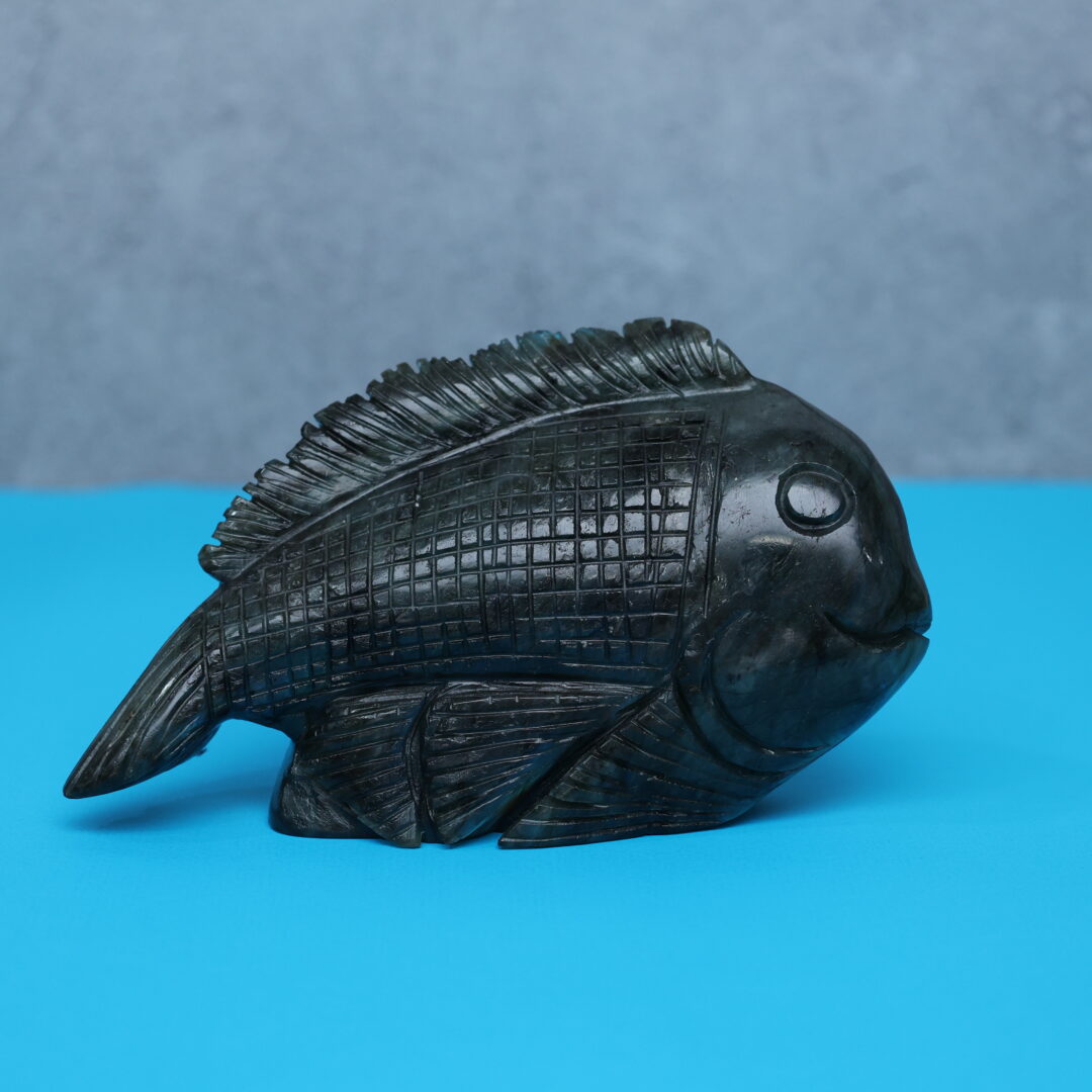 Labrodorite Crystal Fish(Good Luck & Prosperity)