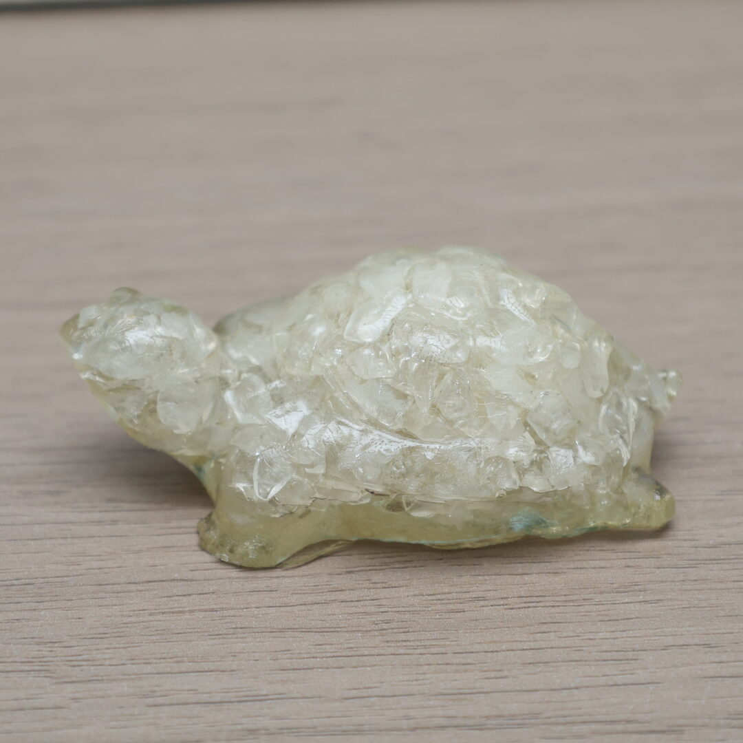 Selenite Crystal Raisin Turtle(Promotes Positive Energy)