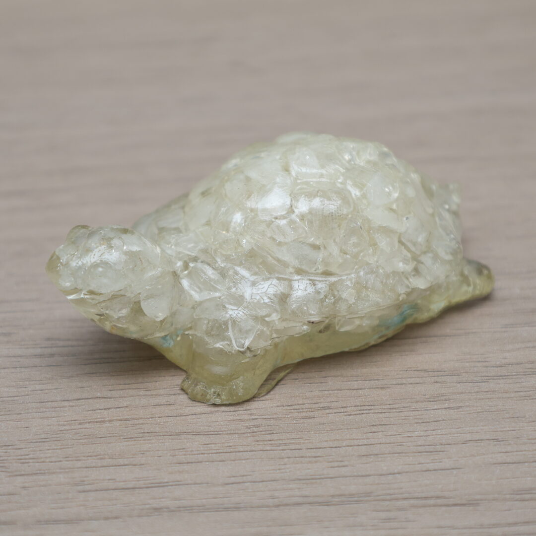 Selenite Crystal Raisin Turtle(Promotes Positive Energy)