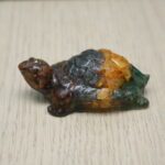 Money Magnet with Pyrite Raisin Turtle (Wealth & Prosperity)