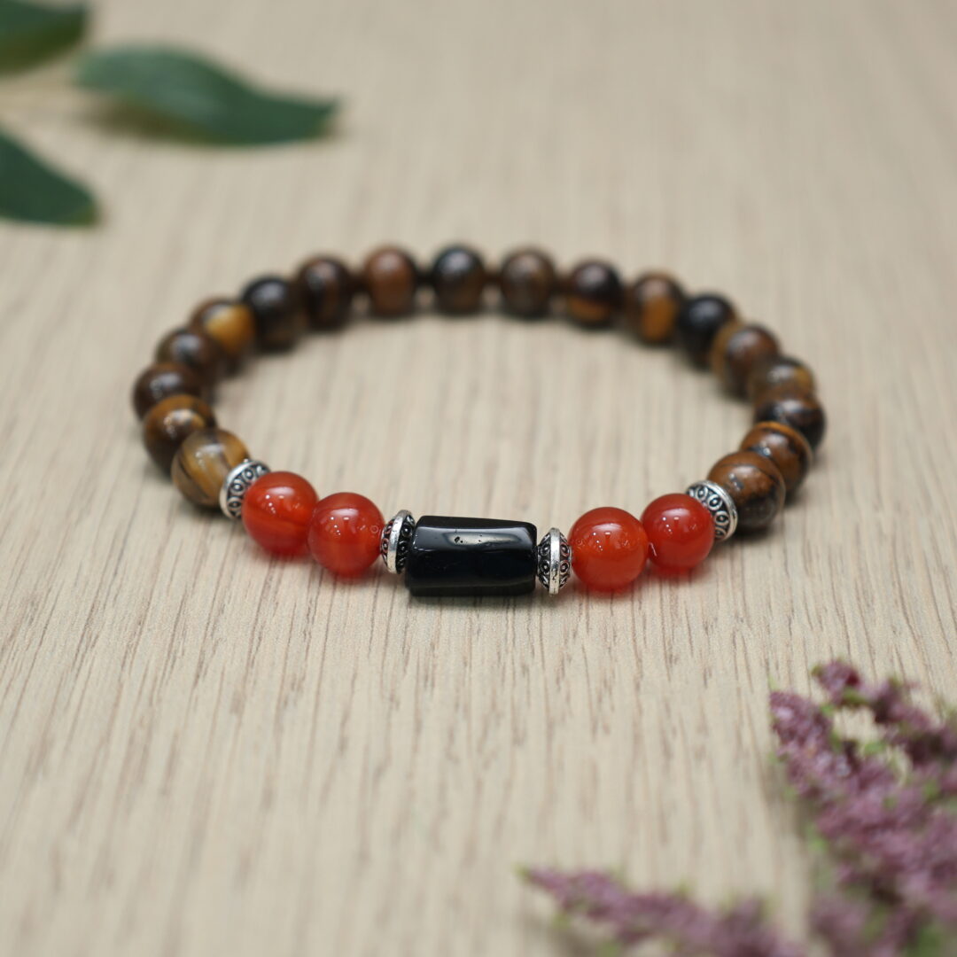 Leo Zodiac Bracelet with Certificate-8mm (Confidence & Courage)