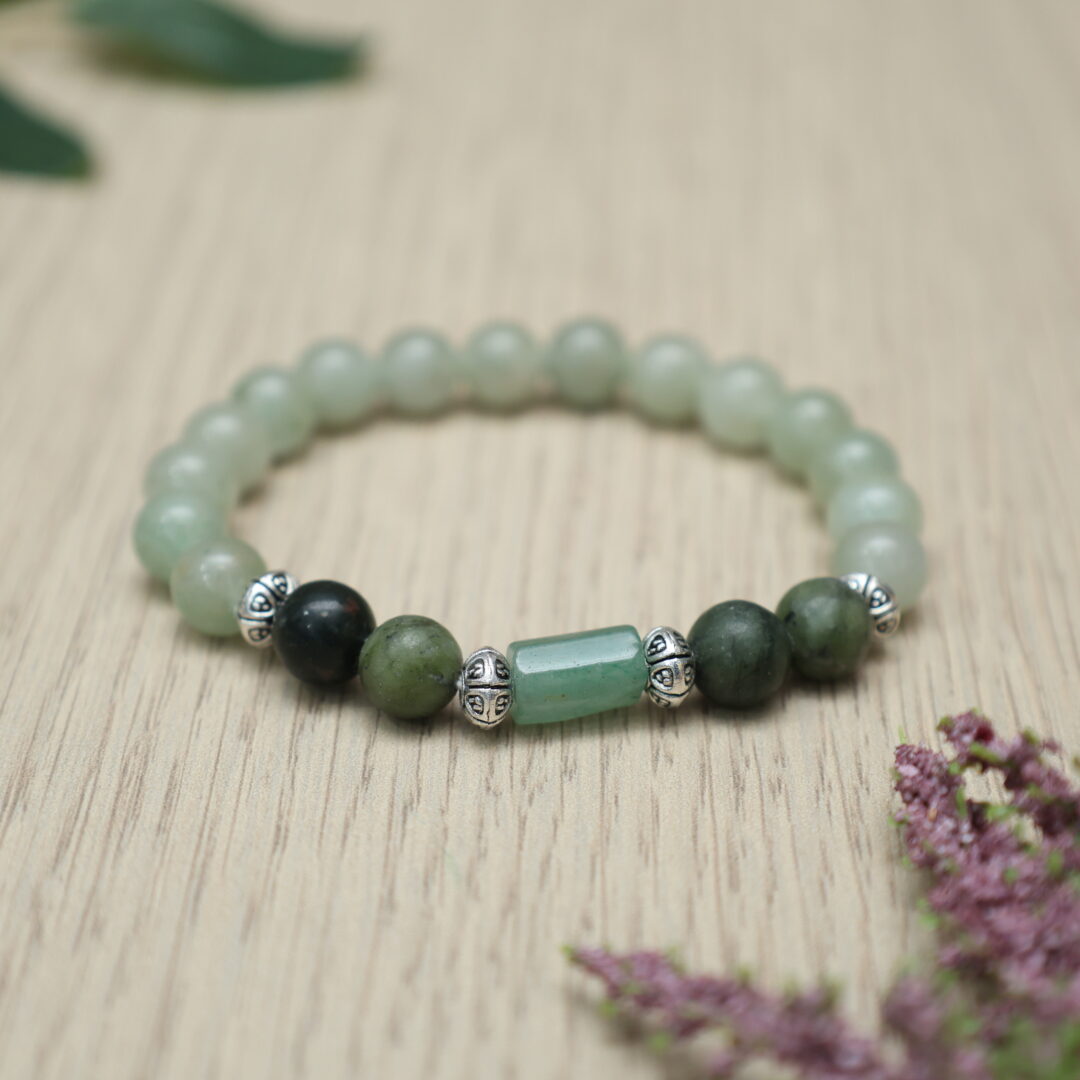 Gemini Zodiac Bracelet with Certificate-8mm(Mental Clarity & Focus)
