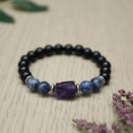 Aquarius Zodiac Bracelet with Certificate-8mm(Boosts Creativity & Innovation)