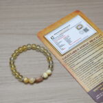 Sagittarius Zodiac Bracelet with Certificate-8mm(Confidence, Positivity & Spiritual Growth)