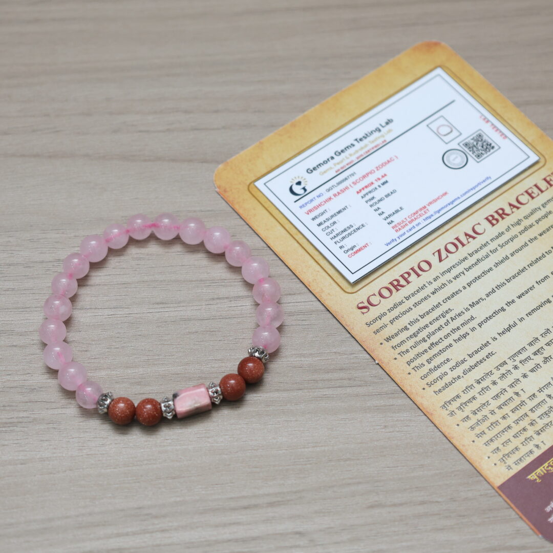 Scorpio Zodiac Bracelet