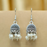 Pearl Crystal Earrings – Elegant Natural Pearl Earrings for Grace & Timeless Beauty