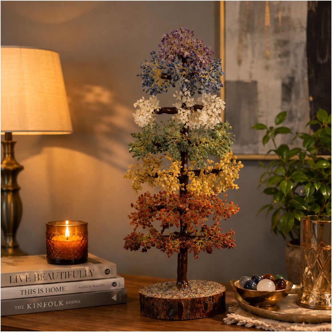 Seven Chakra Crystal Tree 5000 Beads(Focus & Motivation)