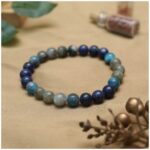 Third Eye Chakra Crystal Bracelet-8mm(Intuition & Spiritual Protection)
