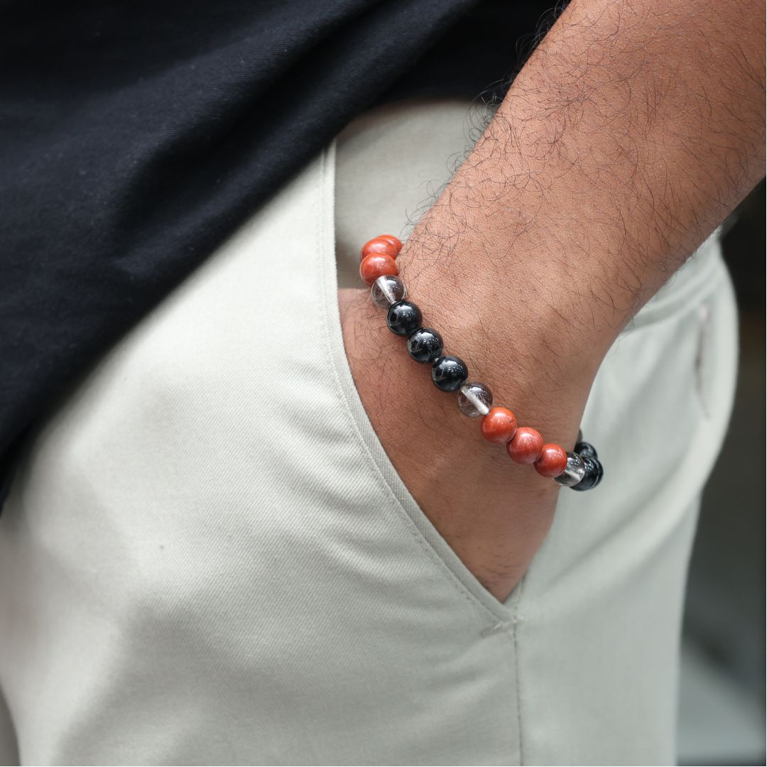 Root Chakra Crystal Bracelet-8mm