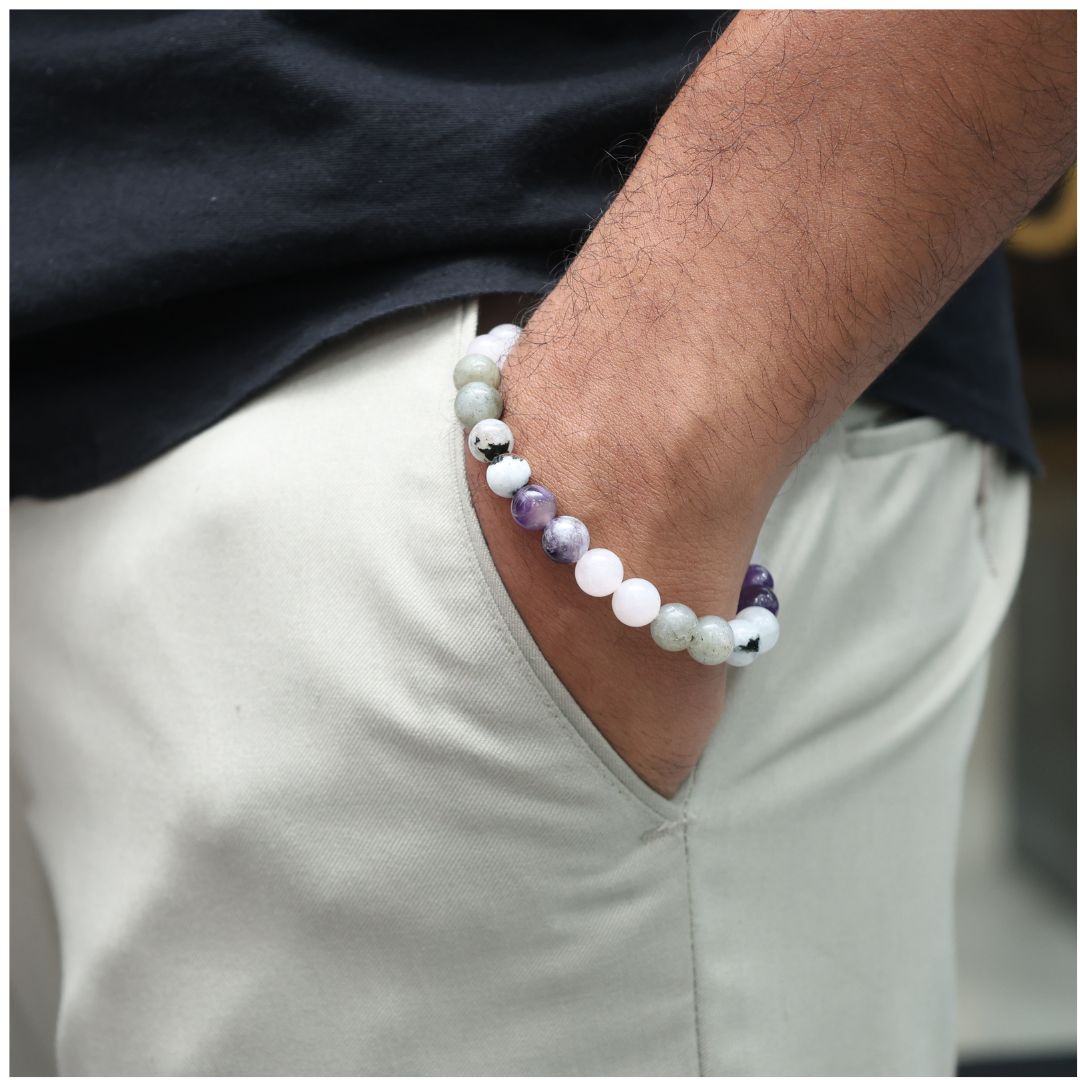 Divine Feminine Crystal Bracelet -8mm