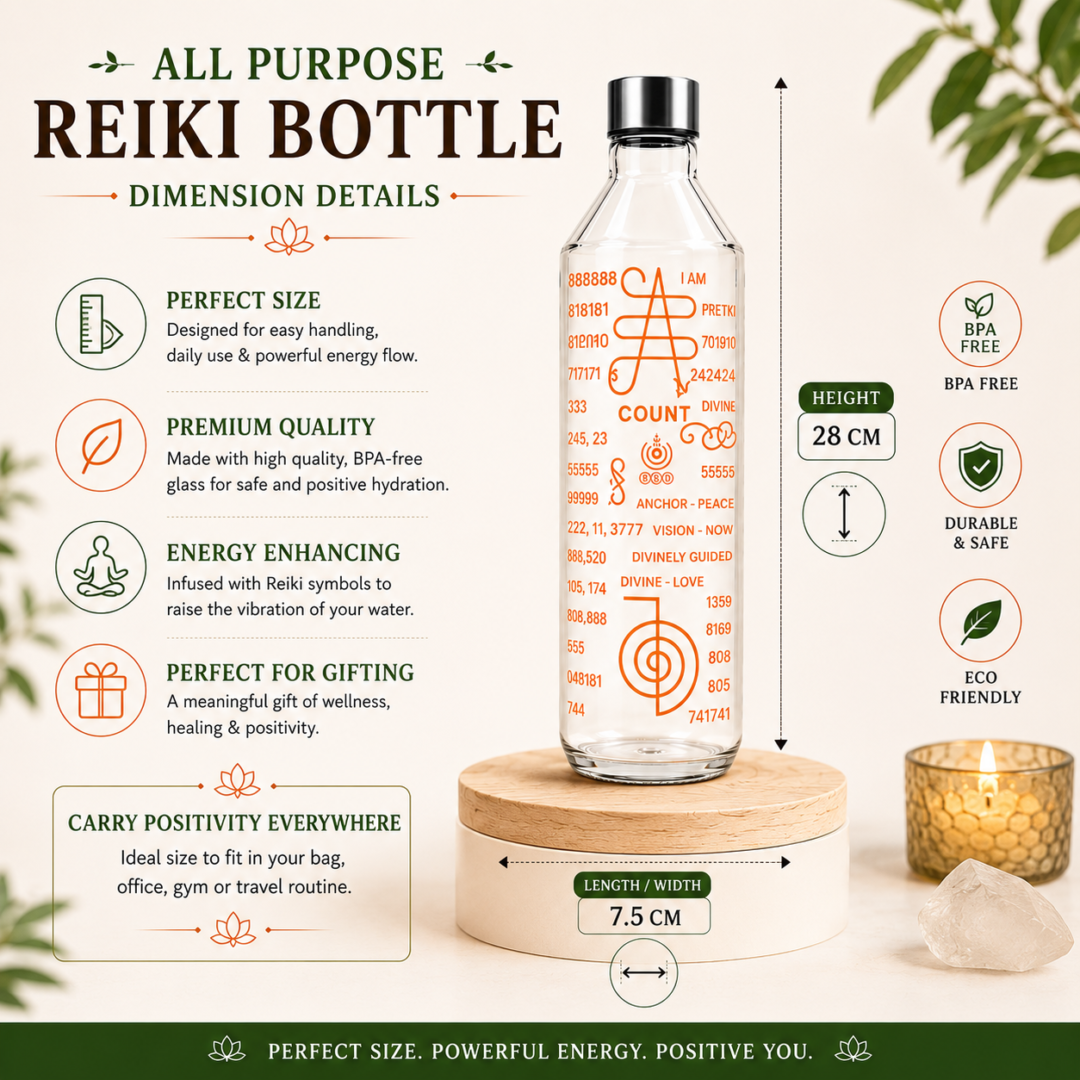 All Purpose Reiki Bottle 750 ML (Hydration & Wellness)