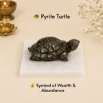 Prosperity Vastu Combo – Pyrite Owl, Pyrite Turtle & Seven Running Horses Frame