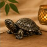 Pyrite Owl & Turtle Crystal Combo ((Wealth & Prosperity)