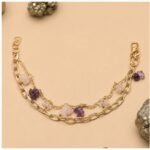 Mental Peace Double Layer Chips Chain Bracelet(Emotional Balance & Inner Harmony)