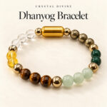 Dhanyog Magnet Bracelet-8mm(Wealth, Success & Positive Energy)